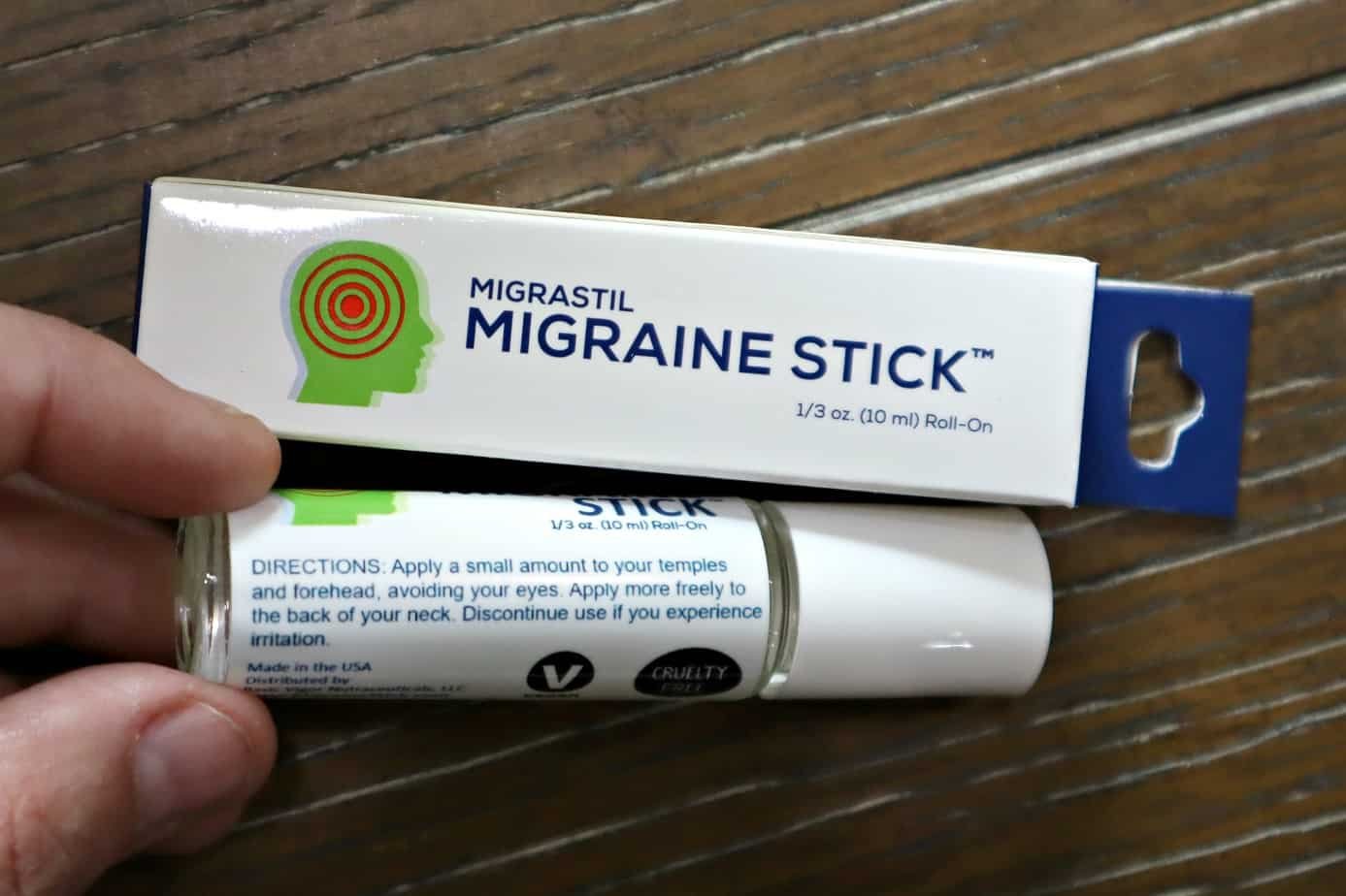 All Natural Migraine Support Migrastil Stick