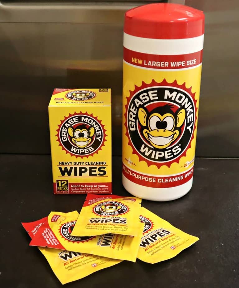 Degrease Kitchen Appliances with Grease Monkey Wipes